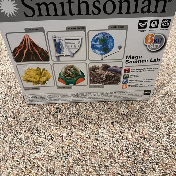Smithsonian 6 Kit Set Mega Science Lab!! Brand new! Ages 10+ great learning toy! - Picture 6 of 7